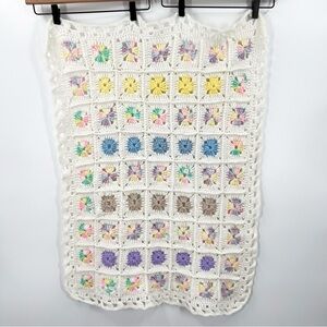 Granny Square Crochet Baby Blanket